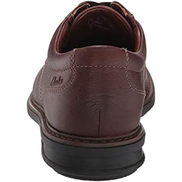 Clarks Caoba Ny Cuero Hombres Rendell Plaoxford