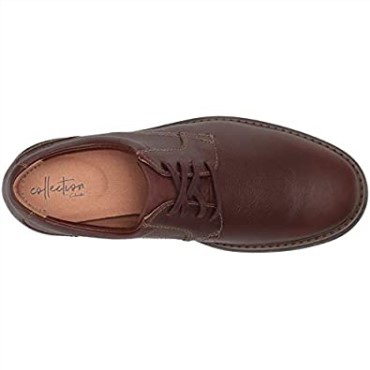 Clarks Caoba Ny Cuero Hombres Rendell Plaoxford