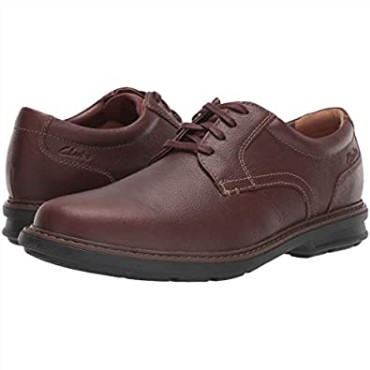 Clarks Caoba Ny Cuero Hombres Rendell Plaoxford