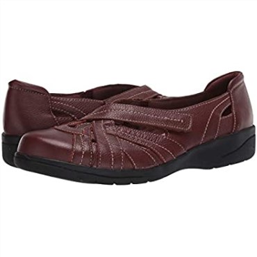 Mocasines Clarks Mahoga Ny Cuero Mujer Cheyn Tulip