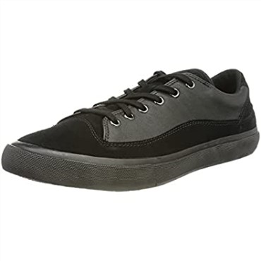 Zapatillas Clarks Aceley Lo Para Hombre Cuero Negro