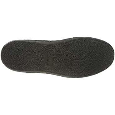 Zapatillas Clarks Aceley Lo Para Hombre Cuero Negro