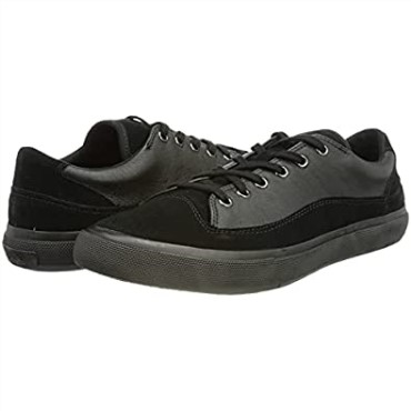 Zapatillas Clarks Aceley Lo Para Hombre Cuero Negro