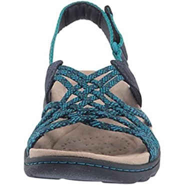 Clarks Amanda Ease Fisherman Sandal Navy Combi Para Hombre