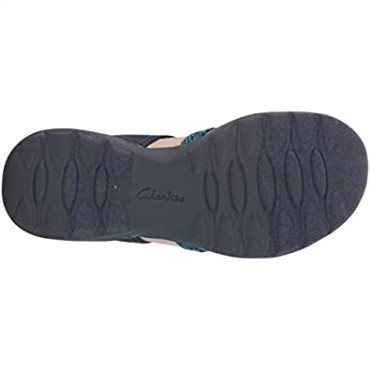 Clarks Amanda Ease Fisherman Sandal Navy Combi Para Hombre