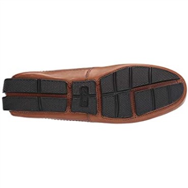 Clarks Ashmont Race Driving Style Loafer Para Hombre, Piel Marrón Claro