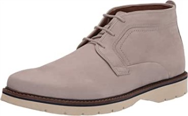 Clarks Bayhill Botines De Caña Media Para Hombre Stone Nubuck