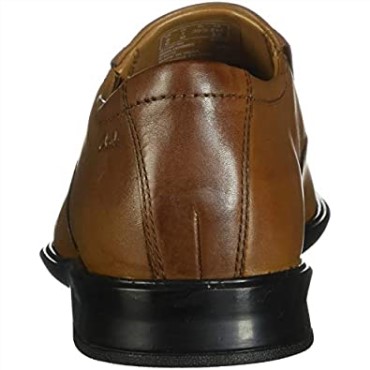 Clarks Bensley Step Loafer Para Hombre De Cuero Marrón Oscuro
