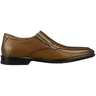 Clarks Bensley Step Loafer Para Hombre De Cuero Marrón Oscuro