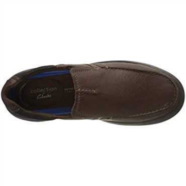 Clarks Bradley Free - Mocasín Para Hombre (piel Tostada), Color Tostado