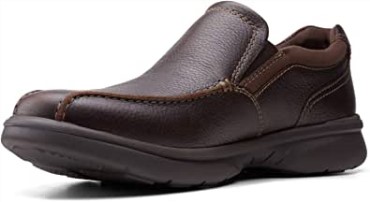 Mocasines Clarks Bradley Step Para Hombre Marrón Piel Curtida