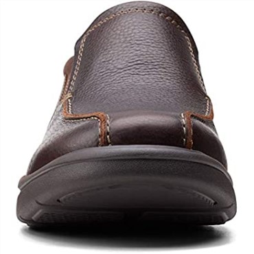 Mocasines Clarks Bradley Step Para Hombre Marrón Piel Curtida