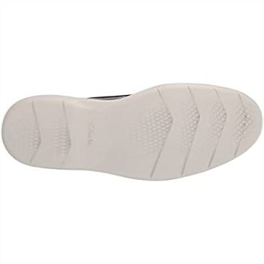 Mocasines Clarks Brantstep Hombre Cuero Negro