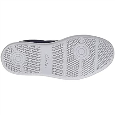 Clarks Hombre Cambro Low Sneaker Azul Marino Textil