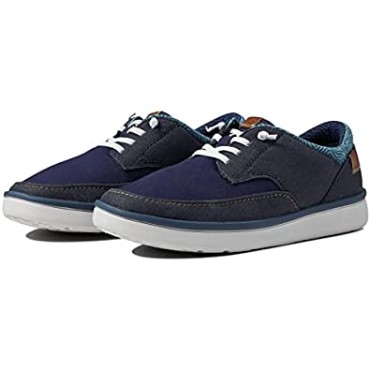 Clarks Hombre Cantal Low Sneaker Navy Combi