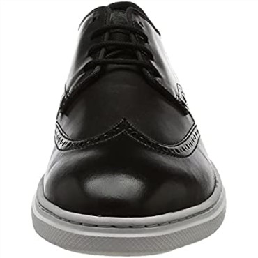 Zapatillas Clarks Dennet Wing Para Hombre Cuero Negro