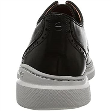 Zapatillas Clarks Dennet Wing Para Hombre Cuero Negro