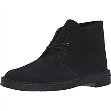 Botas Clarks Desert Chukka Para Hombre Ante Negro