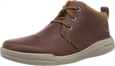 Clarks Driftway Mid - Zapatillas De Deporte Para Hombre, Color Marrón Oscuro