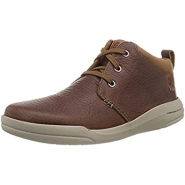 Clarks Driftway Mid - Zapatillas De Deporte Para Hombre, Color Marrón Oscuro