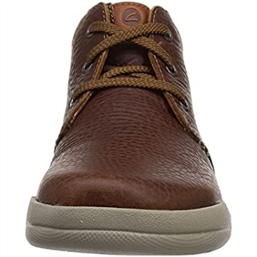 Clarks Driftway Mid - Zapatillas De Deporte Para Hombre, Color Marrón Oscuro