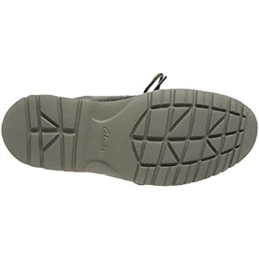 Clarks Hombre Eastford Low Oxford Cuero Negro