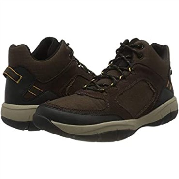Clarks Hombre Ervmid Calf Boot Marron