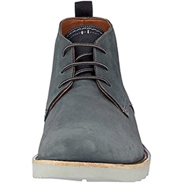 Botines Clarks Fallhill Mid Para Hombre Gris Nubuck