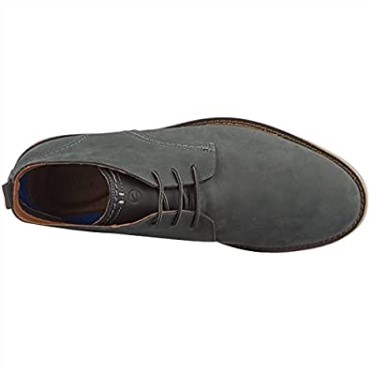 Botines Clarks Fallhill Mid Para Hombre Gris Nubuck