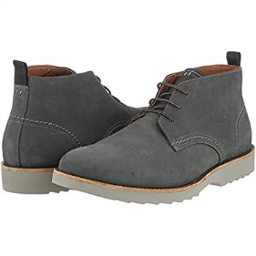 Botines Clarks Fallhill Mid Para Hombre Gris Nubuck
