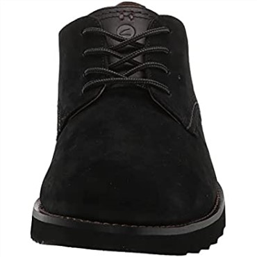 Clarks Hombre Fallhill Plaoxford Negro Nubuck