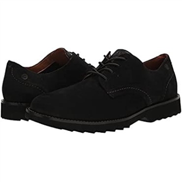 Clarks Hombre Fallhill Plaoxford Negro Nubuck
