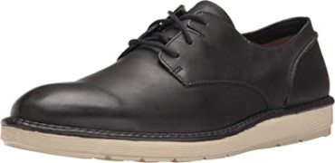 Zapato Clarks Hombre Fayeman Lace Piel Azul Marino