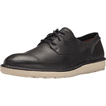 Zapato Clarks Hombre Fayeman Lace Piel Azul Marino