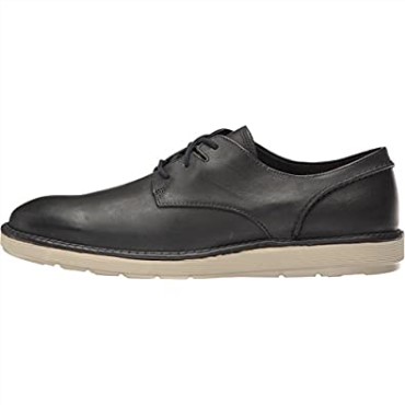 Zapato Clarks Hombre Fayeman Lace Piel Azul Marino