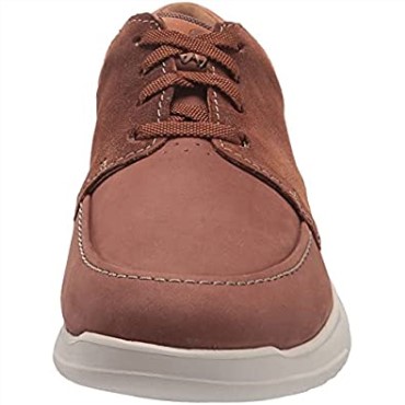 Zapatillas Clarks Gaskill Low Para Hombre Dark Tan Combi