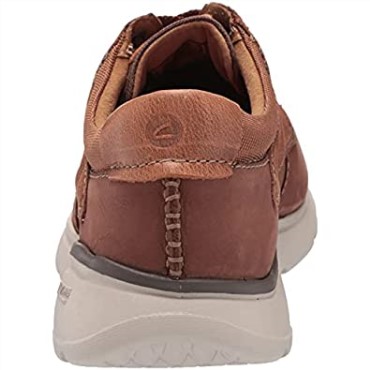 Zapatillas Clarks Gaskill Low Para Hombre Dark Tan Combi