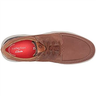 Zapatillas Clarks Gaskill Low Para Hombre Dark Tan Combi
