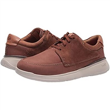 Zapatillas Clarks Gaskill Low Para Hombre Dark Tan Combi