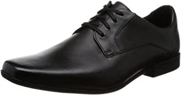 Derby De Encaje Glement De Hombre Clarks Negro