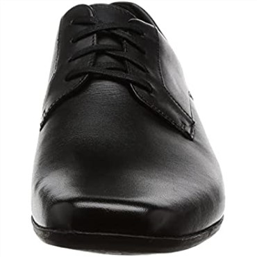 Derby De Encaje Glement De Hombre Clarks Negro
