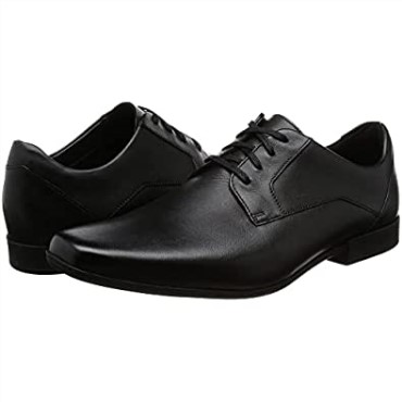 Derby De Encaje Glement De Hombre Clarks Negro