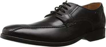 Clarks Hombre Kalden Vibe Derbys Negro