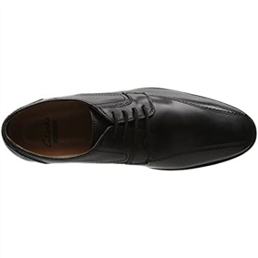 Clarks Hombre Kalden Vibe Derbys Negro
