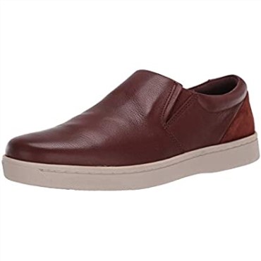 Clarks Kitna Free Zapatillas De Deporte Para Hombre Caoba Ny Cuero