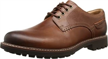 Clarks Hombre Montacute Hall Derby Marron