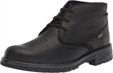 Botas Chukka Impermeables Con Cordones Morris Para Hombre De Clarks, Piel Torcida Negra