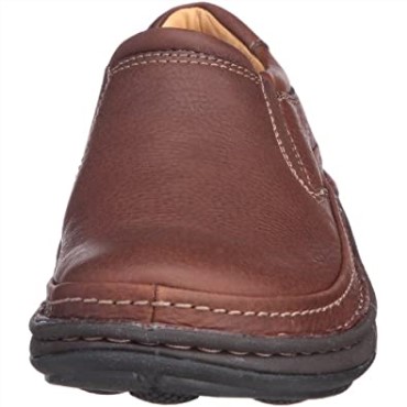 Clarks Nature Easy Loafer Para Hombre Caoba Ny Cuero