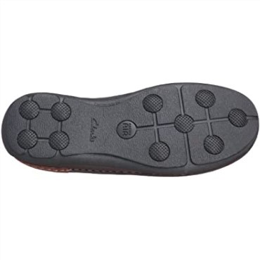 Clarks Nature Easy Loafer Para Hombre Caoba Ny Cuero