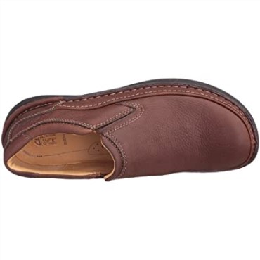 Clarks Nature Easy Loafer Para Hombre Caoba Ny Cuero